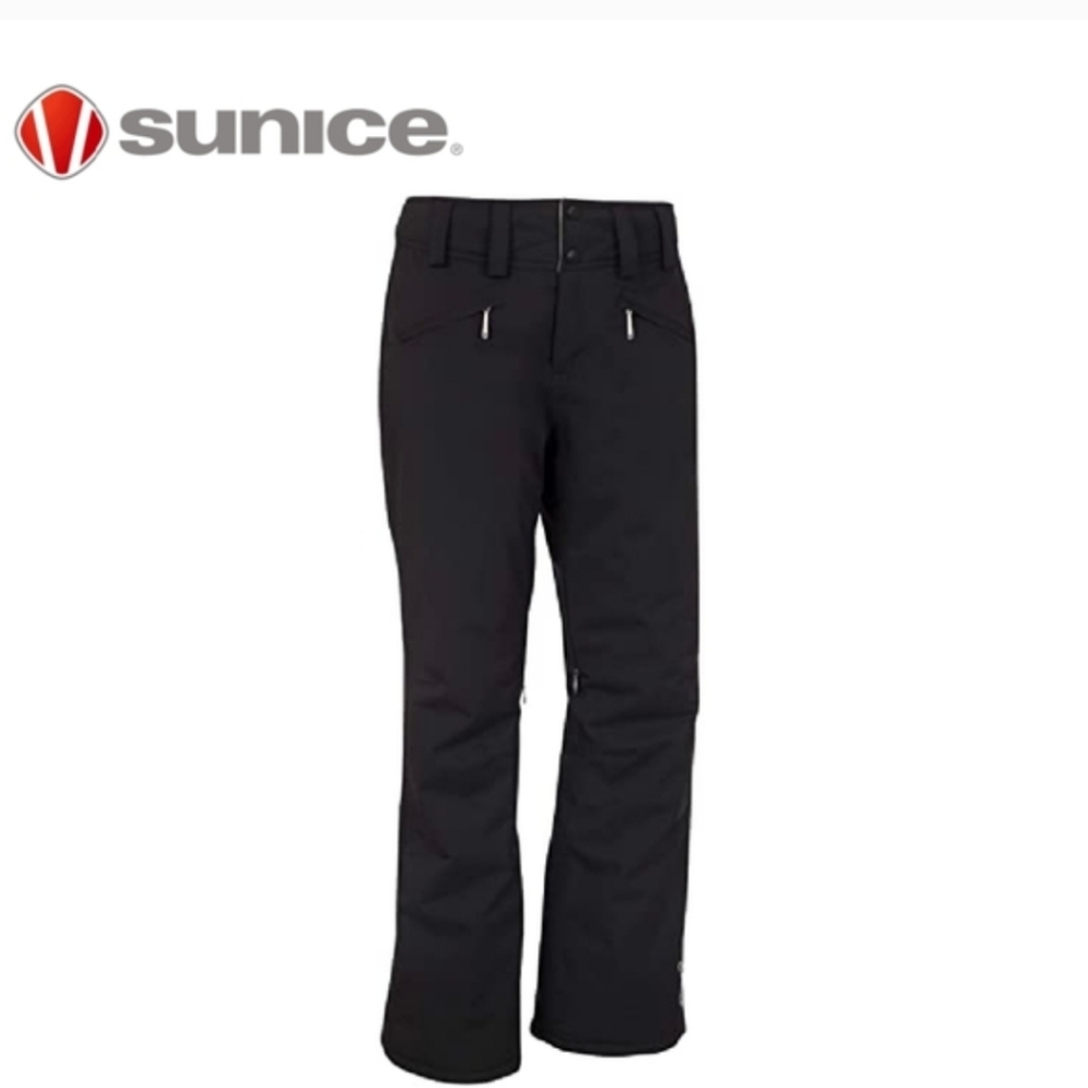 Sunice Black Ski Pants